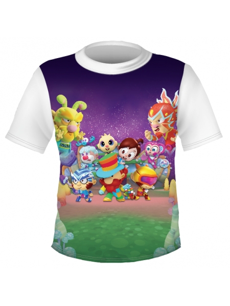 五力魔法小精灵Jersey T-shirt（儿童）