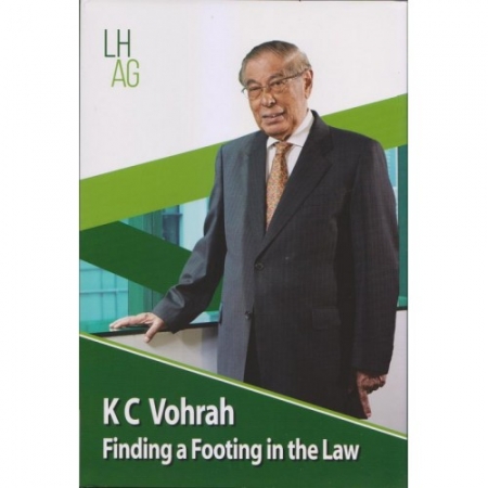 FINDING A FOOTING IN THE LAW BY K C VOHRAH