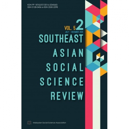 SOUTHEAST ASIAN SOCIAL SCIENCE REVIEW VOL 5 NO 2 JULY - DECEMBER 2020
