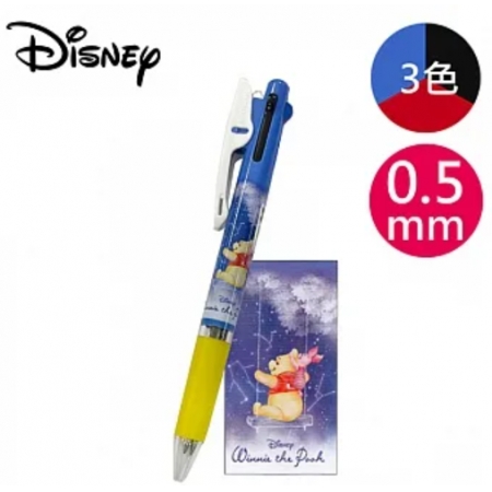 【日本正版授權】迪士尼 三色原子筆 0.5mm 日本製 原子...