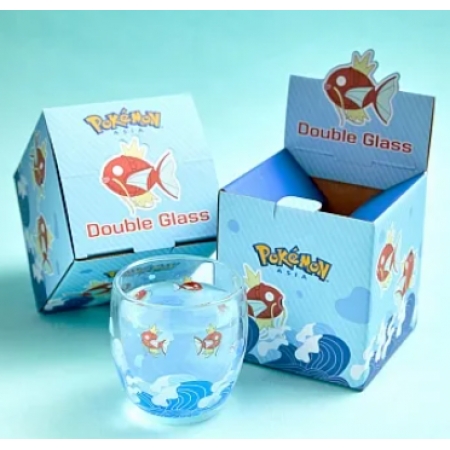 寶可夢雙層造型玻璃杯(鯉魚王)