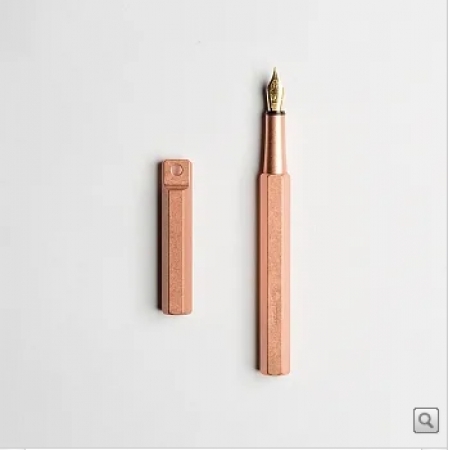 物外設計 經典系列 紅銅隨身鋼筆 （M 尖）
