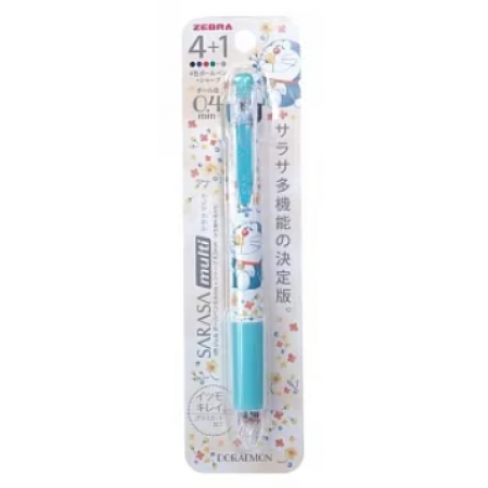 【SHOWA NOTE】哆啦A夢SARASA multi 多機能筆4色筆+自動鉛筆 ‧ 0.4mm