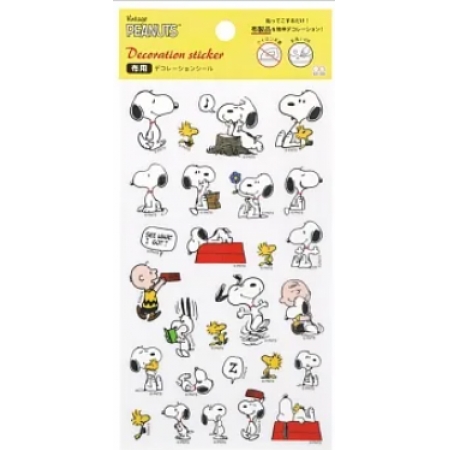 sun-star Snoopy 美味超市系列 布面專用轉印貼紙 史努比 查理布朗