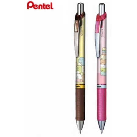 (2款1包)PENTEL 限量角落生物 ENERGEL 極速鋼珠筆 0.5 基本款