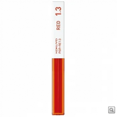 KOKUYO 六角自動鉛筆芯-1.3mm紅