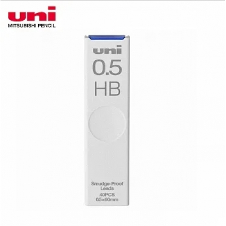 (2入1包)UNI抗污自動鉛筆芯0.5- HB