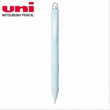 (3支1包)UNI M5-100 Shalaku 馬卡龍色自動鉛筆 霜柱(水藍)