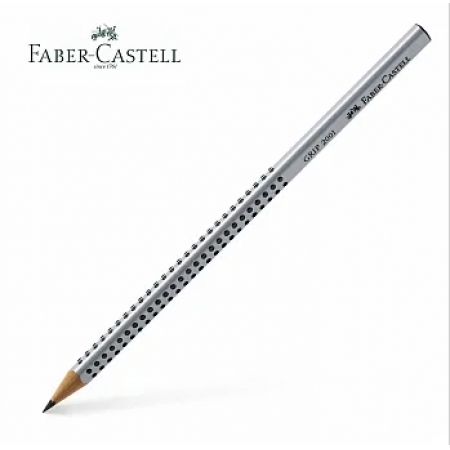 (3支1包)Faber-Castell GRIP 2001 握得住鉛筆 銀 2B