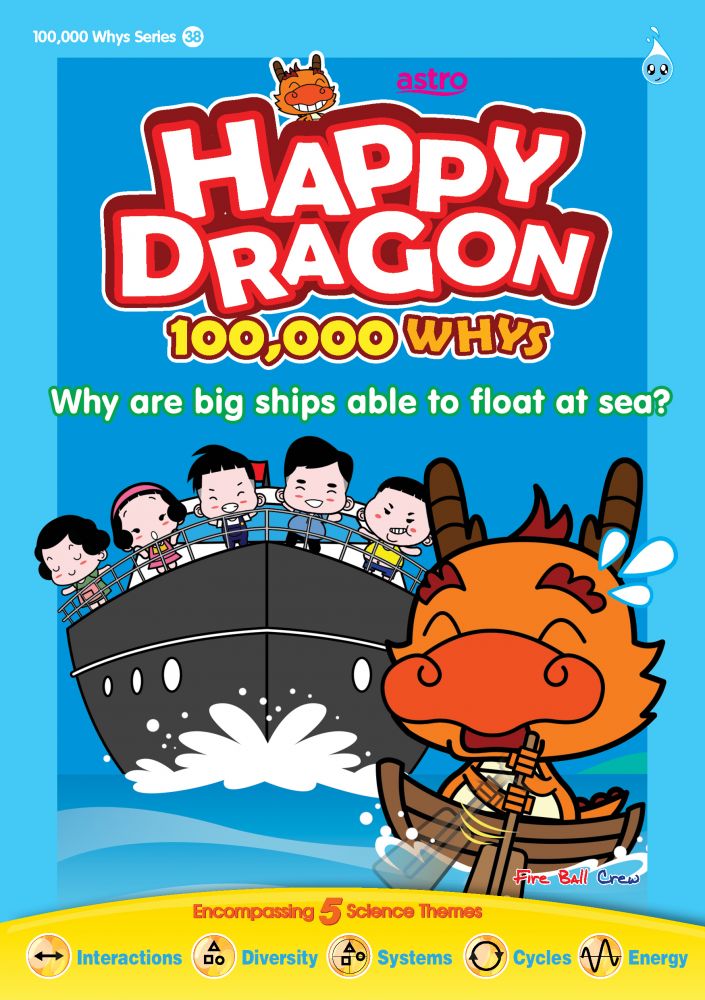 HAPPY DRAGON # 38 ~ WHY ARE BIG SHIPS ABLE TO FLOAT AT SEA ?