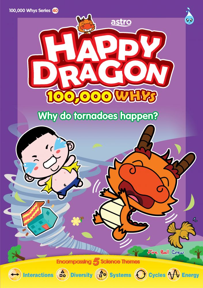 HAPPY DRAGON # 40 ~ WHY DO TORNADOES HAPPEN ?
