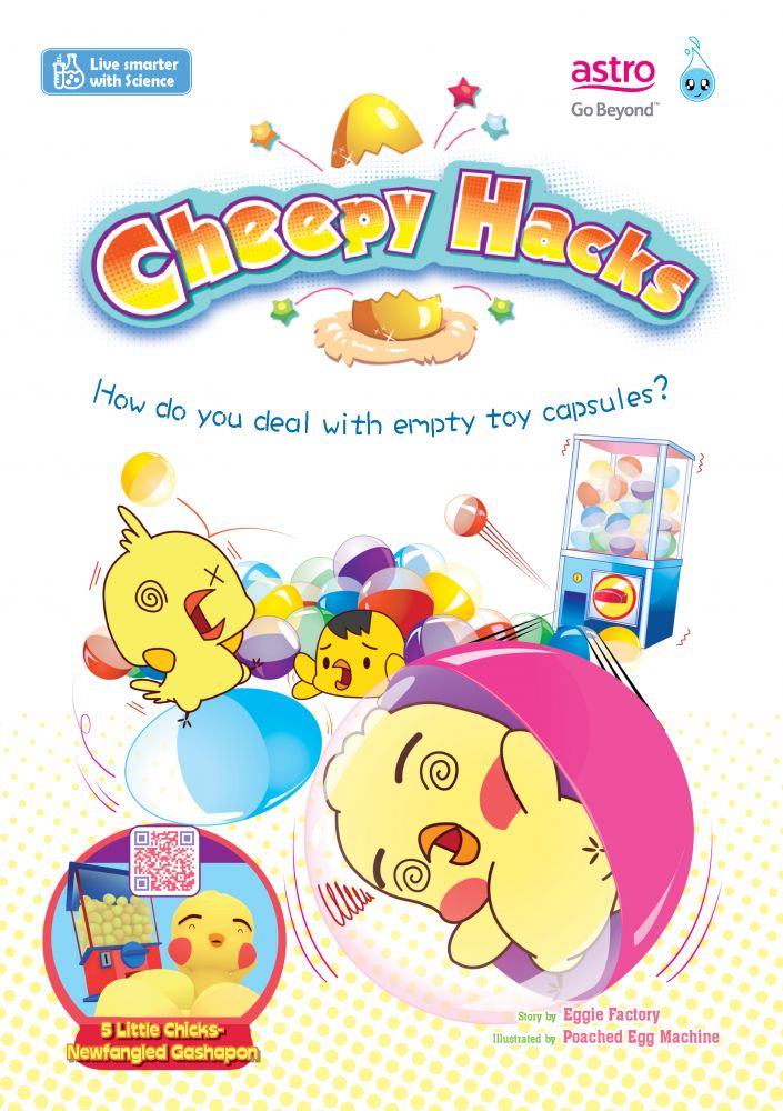CHEEPY HACKS # 10 ~ HOW DO YOU DEAL WITH EMPTY TOY CAPSULES ? 